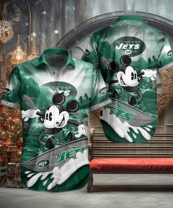 New York Jets Custom Funny Beach Outfit Hawaiian Shirt Men