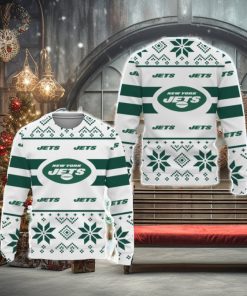 New York Jets Custom New Uniforms For Fan Gear Ugly Christmas Sweater