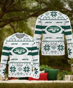 New York Jets Custom New Uniforms For Fan Gear Ugly Christmas Sweater
