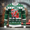 Personalized No Laws When Drinking Pabst Blue Ribbon With Claus Ugly Sweater