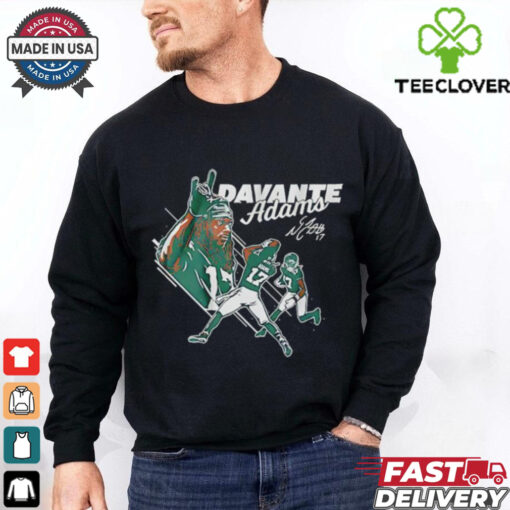 New York Jets Davante Adams signature hoodie, sweater, longsleeve, shirt v-neck, t-shirt