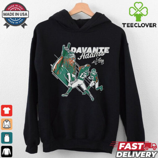 New York Jets Davante Adams signature hoodie, sweater, longsleeve, shirt v-neck, t-shirt