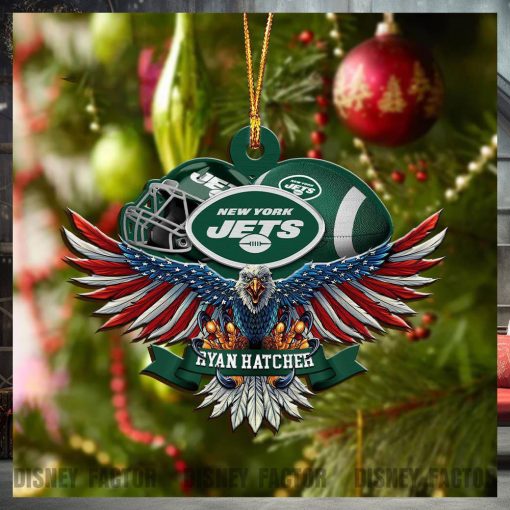 New York Jets Decorations, Eagles Christmas Ornaments