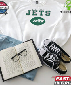 New York Jets Gameday Couture Women_s Big Goals Relaxed Fit French Terry Pullover shirt