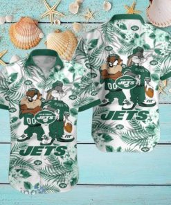 New York Jets Hawaiian Shirt Taz and Bugs For NFL Team
