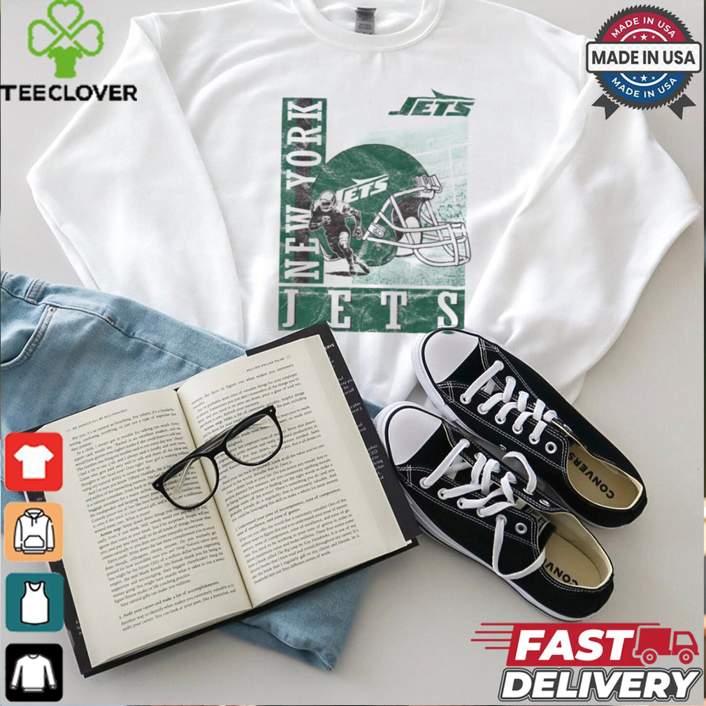 New York Jets Helmet Dash T Shirt New York Jets Helmet Dash T Shirt