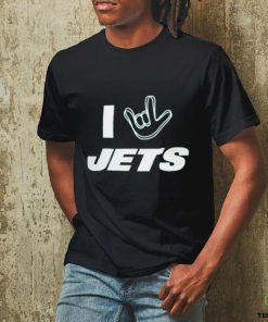 New York Jets Homage The NFL ASL Collection by Love Sign Tri Blend T Shirt