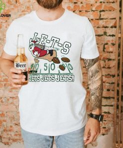 New York Jets Homage Unisex Holiday Tri Blend T Shirt 2 New York Jets Homage Unisex Holiday Tri Blend T Shirt