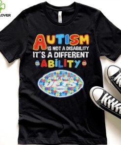 New York Jets NFL Autism Is Not A Disability 2024 Shirt