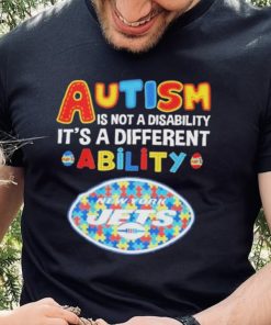 New York Jets NFL Autism Is Not A Disability 2024 Shirt