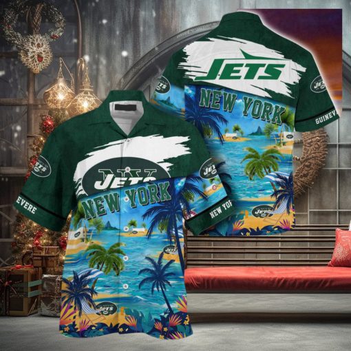 New York Jets NFL Customized Summer Hawaii Shirt For Sports Fans