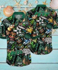 New York Jets NFL Flower Hawaii Shirt And Tshirt For Fans