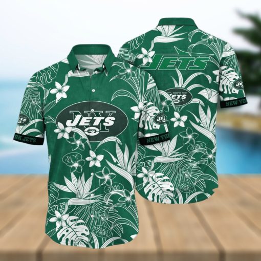 New York Jets NFL Flower Hawaiian Shirt For Men Women Impressive Gift For Fans