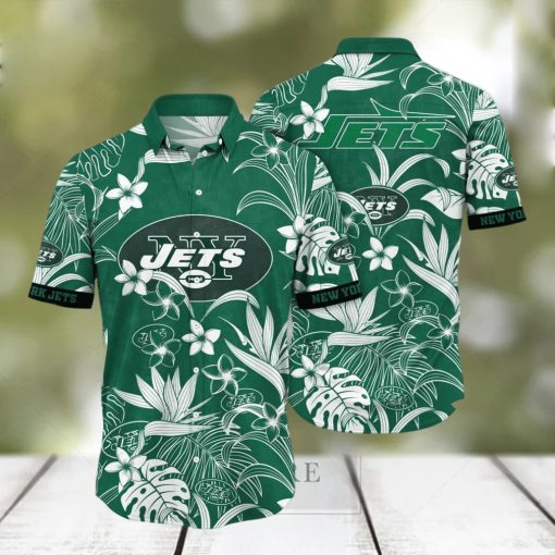 New York Jets NFL Flower Hawaiian Shirt For Men Women Impressive Gift For Fans