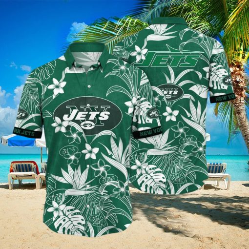 New York Jets NFL Flower Hawaiian Shirt For Men Women Impressive Gift For Fans