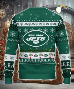 New York Jets NFL Grinch Hand Funny Christmas Gift Ugly Christmas Sweater Gift Ideas For Fans