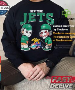 New York Jets NFL Halloween Peeing Funny Shirt