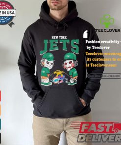 New York Jets NFL Halloween Peeing Funny Shirt