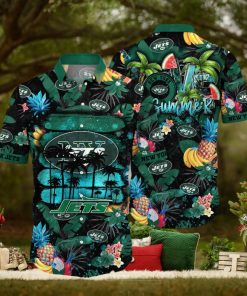 New York Jets NFL Hawaiian Shirt Straw Hatstime Aloha Shirt 1 New York Jets NFL Hawaiian Shirt Straw Hatstime Aloha Shirt