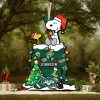 American Football Player Personalized Ornament For Football Lovers   Custom Gift For Football Player
