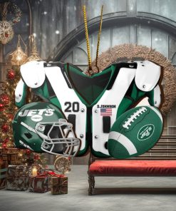 New York Jets NFL Sport Ornament Custom Your Name And Number