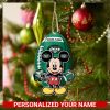 Adam Wainwright Albert Pujols And Yadier Molina St. Louis Cardinals Christmas Ornament