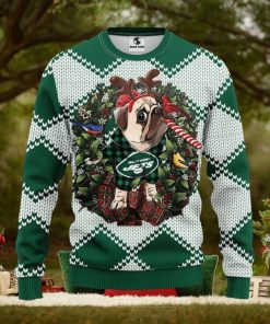 New York Jets Pub Dog Xmas Ugly Christmas Sweater Best Christmas Gift Ideas