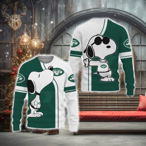New York Jets Shop Champion Team 3D Sweater Christmas For Fan Gift