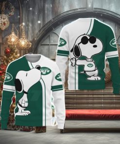 New York Jets Shop Champion Teamwear Ugly Christmas Sweater
