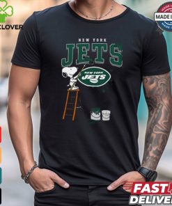 New York Jets Snoopy Painting Shirt