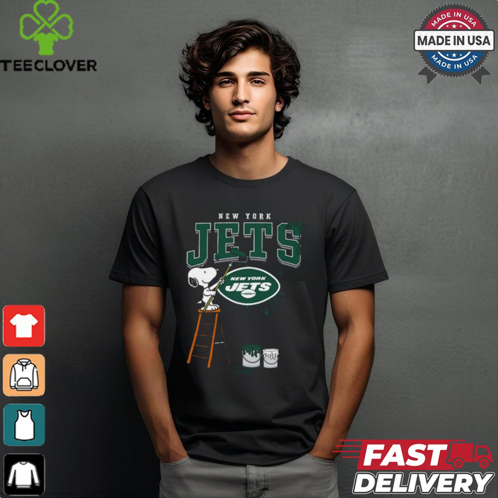 New York Jets Snoopy Painting Shirt New York Jets Snoopy Painting Shirt