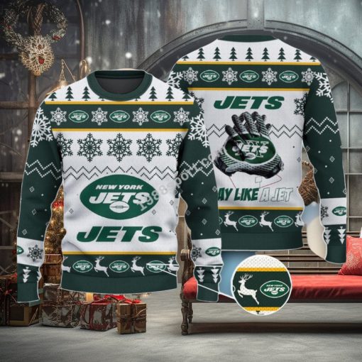 New York Jets Ugly Christmas Sweater Special Gift For Fans