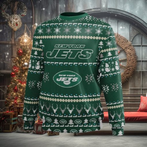 New York Jets Ugly Christmas Sweater