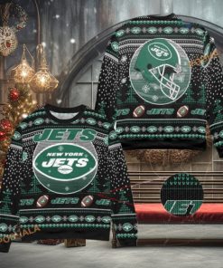 New York Jets Unisexs, Nfl 2023 Xmas Fashion Naughty Christmas Sweater