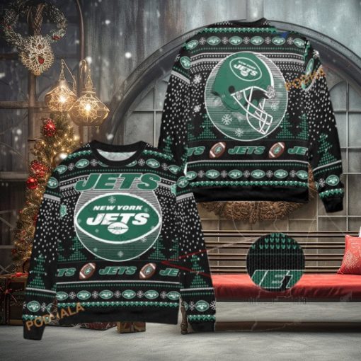 New York Jets Unisexs, Nfl 2023 Xmas Fashion Naughty Christmas Sweater