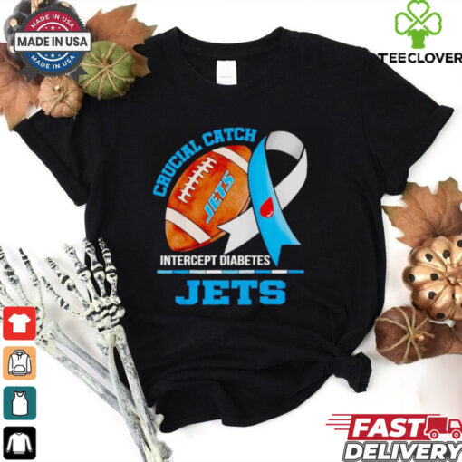 New York Jets crucial catch intercept diabetes hoodie, sweater, longsleeve, shirt v-neck, t-shirt