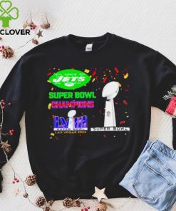 New York Jets football Super Bowl Champions Las Vegas 2024 logo shirt