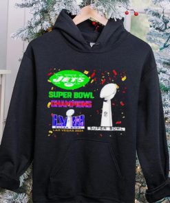 New York Jets football Super Bowl Champions Las Vegas 2024 logo hoodie, sweater, longsleeve, shirt v-neck, t-shirt