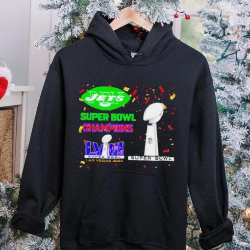 New York Jets football Super Bowl Champions Las Vegas 2024 logo hoodie, sweater, longsleeve, shirt v-neck, t-shirt