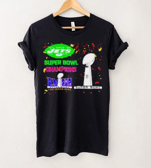 New York Jets football Super Bowl Champions Las Vegas 2024 logo hoodie, sweater, longsleeve, shirt v-neck, t-shirt