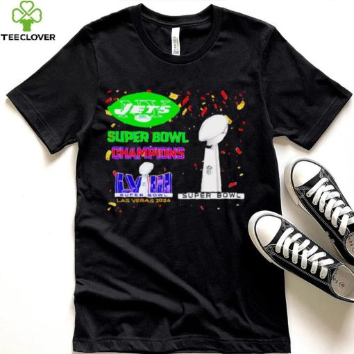 New York Jets football Super Bowl Champions Las Vegas 2024 logo hoodie, sweater, longsleeve, shirt v-neck, t-shirt