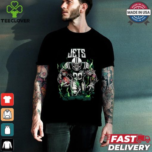 New York Jets football mascot shirt