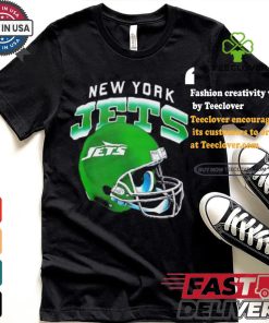New York Jets gradient helmet shirt 3 New York Jets gradient helmet shirt
