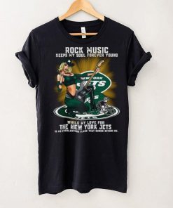 New York Jets rock music keep my soul forever young shirt