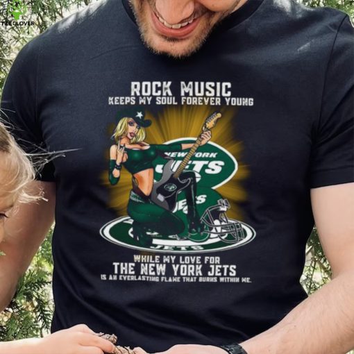 New York Jets rock music keep my soul forever young hoodie, sweater, longsleeve, shirt v-neck, t-shirt