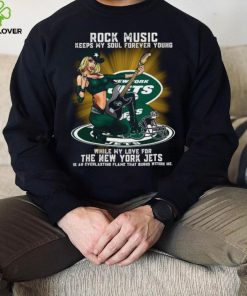 New York Jets rock music keep my soul forever young hoodie, sweater, longsleeve, shirt v-neck, t-shirt