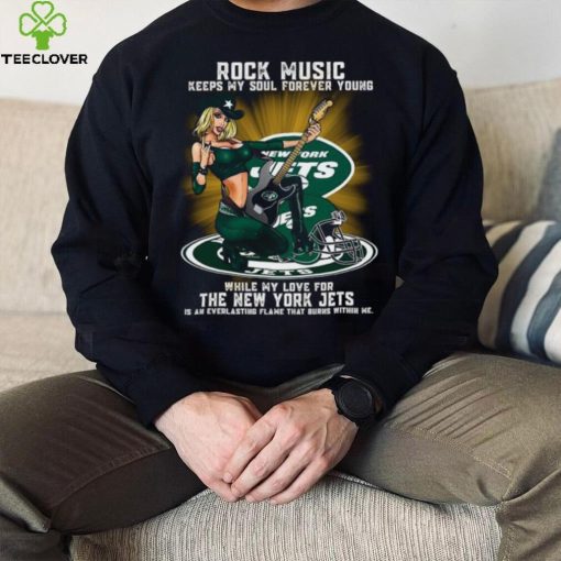 New York Jets rock music keep my soul forever young hoodie, sweater, longsleeve, shirt v-neck, t-shirt