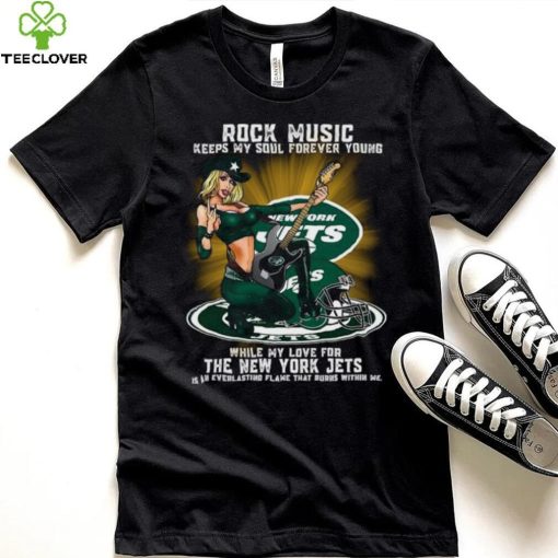 New York Jets rock music keep my soul forever young hoodie, sweater, longsleeve, shirt v-neck, t-shirt