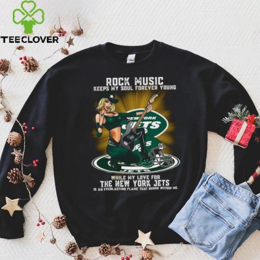 New York Jets rock music keep my soul forever young hoodie, sweater, longsleeve, shirt v-neck, t-shirt