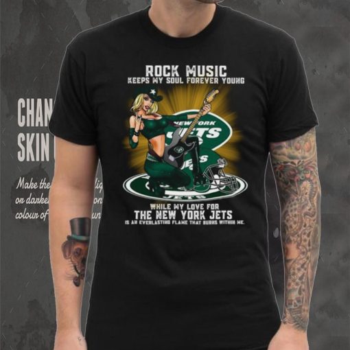 New York Jets rock music keep my soul forever young hoodie, sweater, longsleeve, shirt v-neck, t-shirt